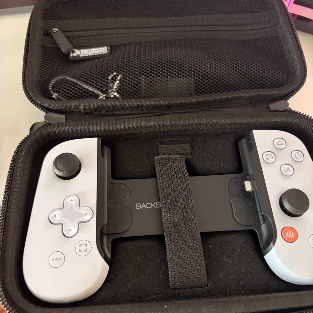Backbone Playstation Handheld Console Controller - Black and White